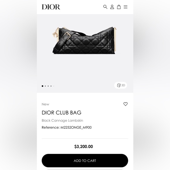 DIOR CANNAGE LAMBSKIN LEATHER FLAP BAG ON CHAIN WOC, YSL CLUTCH, CHANEL WALLET - Picture 16 of 16